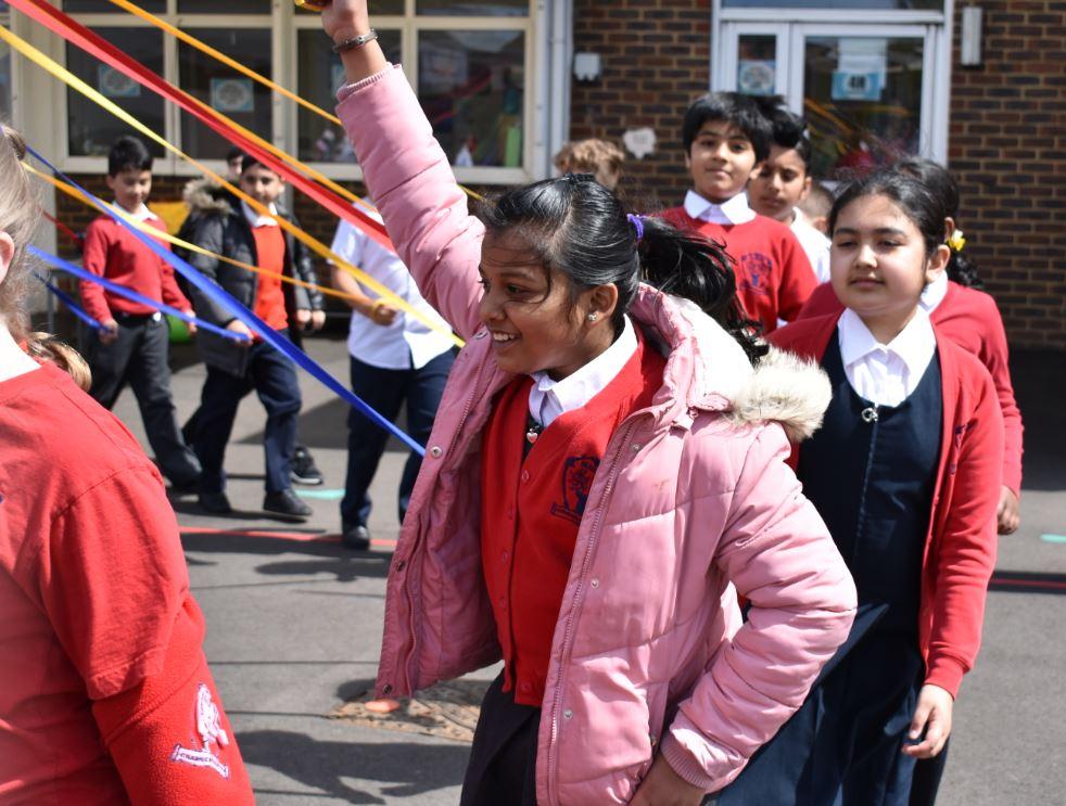 Maypole Workshop 2021 Marish Primary School